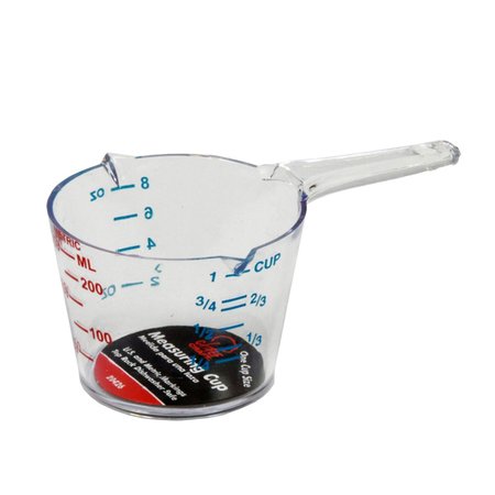 CHEF CRAFT CORPORATI Chef Craft 1 cups Plastic Clear Measuring Cup 20426